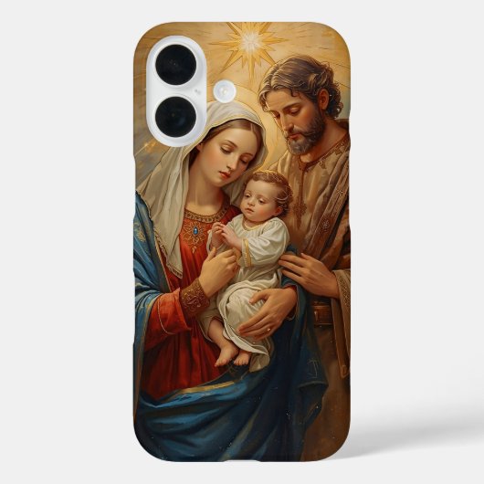 Holy Family Christmas Phone Case For Faithful Holi (Rückseite)
