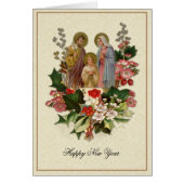 Holy Family Jesus Mary Joseph Religious New Year (Vorne)