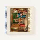 Holy Family Kitchen Spiral Notebook Notizblock (Vorderseite)