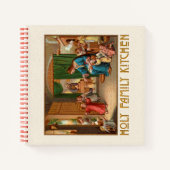 Holy Family Kitchen Spiral Notebook Notizblock (Vorderseite)