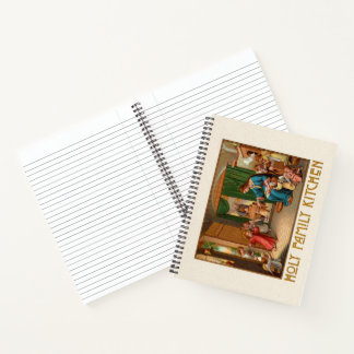 Holy Family Kitchen Spiral Notebook Notizblock
