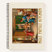 Holy Family Kitchen Spiral Notebook Notizblock (Vorderseite)
