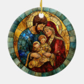 Holy Family Nativity Christmas Ornament (Hinten)