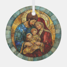 Holy Family Nativity Christmas Ornament