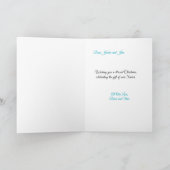 Holy Family Nativity Feiertagskarte (Innenseite)