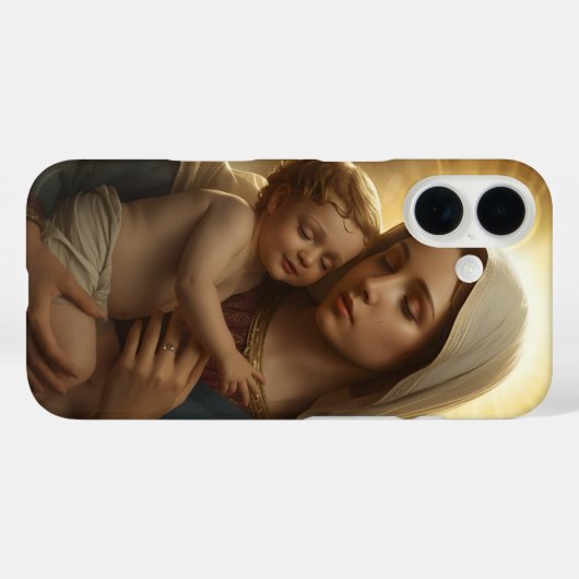 Holy Family Protection Cover iPhone / iPad case (Rückseite (Horizontal))
