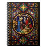 Holy Family "Stained Glass" Notizblock (Vorderseite)