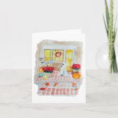 Holy Ghost Funny Halloween Card (Vorderseite)