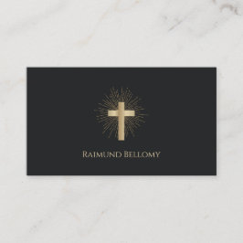 Holy-Gold-Cross-Visitenkarte Visitenkarte