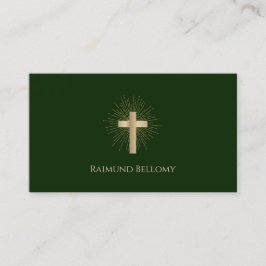 Holy-Gold-Cross-Visitenkarte Visitenkarte