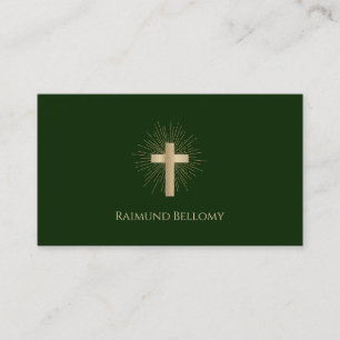 Holy-Gold-Cross-Visitenkarte Visitenkarte