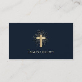 Holy-Gold-Cross-Visitenkarte Visitenkarte
