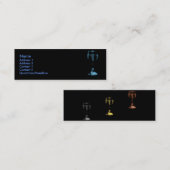 Holy-Gral-Visitenkarte Mini Visitenkarte (Vorne/Hinten)