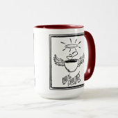 HOLY GROUNDS COFFEE by Jeff Willis Art Tasse (VorderseiteRechts)