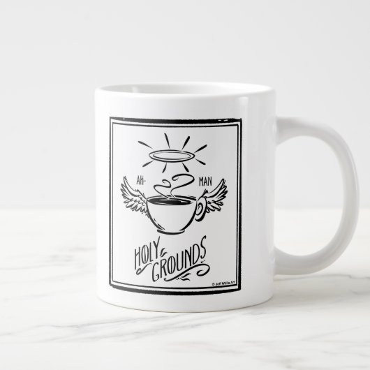 HOLY GROUNDS COFFEE Jumbo-Tasse (Rechts)
