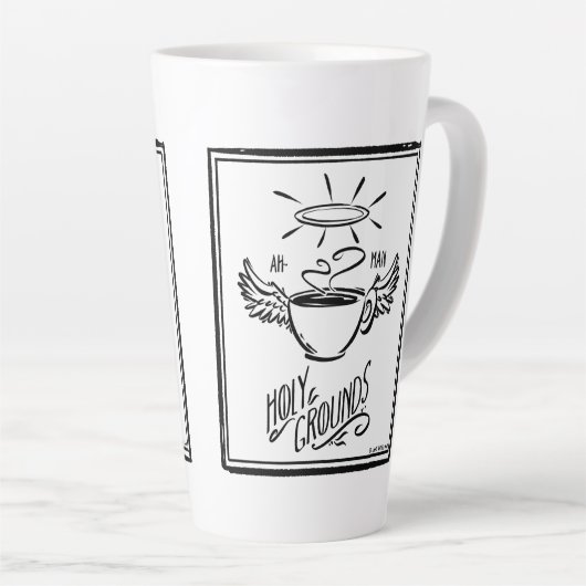 HOLY GROUNDS COFFEE MILCHTASSE (Rechte Ecke)