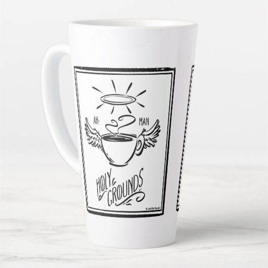 HOLY GROUNDS COFFEE MILCHTASSE (Linke Ecke)