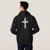 Holy Grounds Cross Hoodie (Schwarz voll)