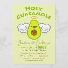 Holy Guacamole Avocado Babydusche Einladung