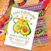 Holy Guacamole Avocado Kinderdusche Fiesta Mädchen Einladung