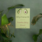 Holy Guacamole Avocado Limon Fiesta Baby Dusche Banner