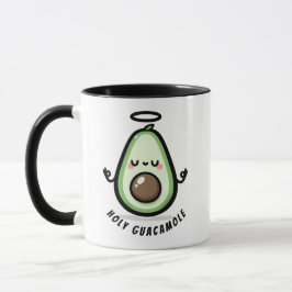 Holy Guacamole Cute Avocado – Funny Pun  Tasse