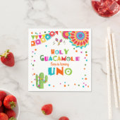 Holy Guacamole Fiesta Paper Napkin Mexican Cactus Serviette (Beispiel)
