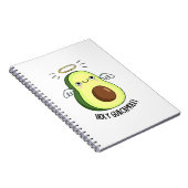 Holy Guacamole Funny Goody Avocado Pun Notizblock (Rechte Seite)