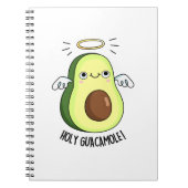 Holy Guacamole Funny Goody Avocado Pun Notizblock (Vorderseite)