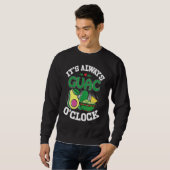 Holy Guacamole Guac O'Clock Avocado Food Sweatshirt (Vorne ganz)