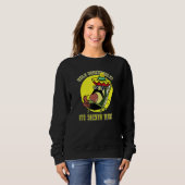 Holy Guacamole It's Siesta Time For Mexican Avocad Sweatshirt (Vorne ganz)
