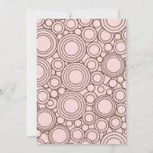 Holy Guacamole Pink Avocado Baby Dusche Dankeskarte (Rückseite)