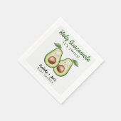 Holy Guacamole Twins Funny Baby Dusche Serviette (Ecke)