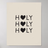 holy holy holy  poster (Vorne)