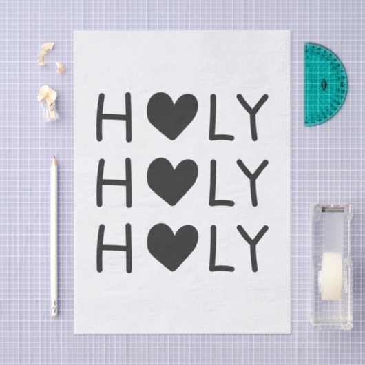 holy holy holy  seidenpapier (Handwerk)