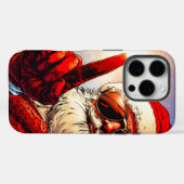 Holy Jolly Santa Divine Glow Case-Mate iPhone Hülle (Rückseite (Horizontal))