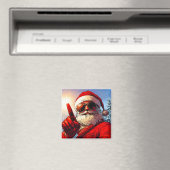 Holy Jolly Santa Divine Glow Magnet (In Situ (Geschirrspüler))