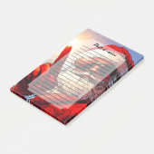 Holy Jolly Santa Divine Glow Post-it Klebezettel (angewinkelt)