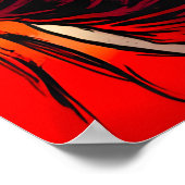 Holy Jolly Santa Divine Glow Poster (Ecke)