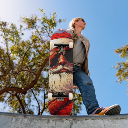 Holy Jolly Santa Divine Glow Skateboard (Außenbereich 1)