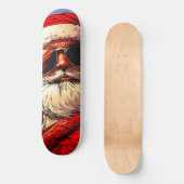 Holy Jolly Santa Divine Glow Skateboard (Vorderseite)