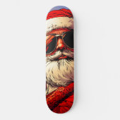 Holy Jolly Santa Divine Glow Skateboard (Vorderseite)