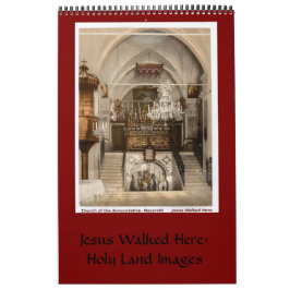 Holy Land Biblical Sacred Sites Kalender