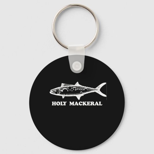 HOLY MACKERAL T - Shirt Schlüsselanhänger (Vorderseite)