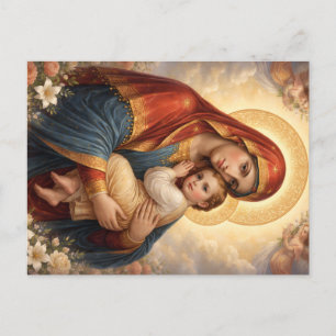 Holy Mother of God – Divine Love & Protection´11 Feiertagspostkarte