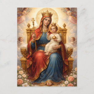 Holy Mother of God – Divine Love & Protection´12 Postkarte