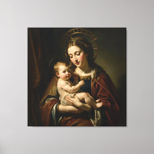 Holy Mother of God – Divine Love & Protection´1 Leinwanddruck