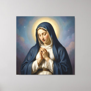 Holy Mother of God – Divine Love & Protection´3 Leinwanddruck