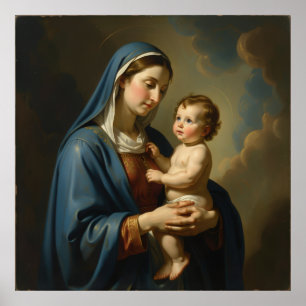 Holy Mother of God – Divine Love & Protection´4 Poster