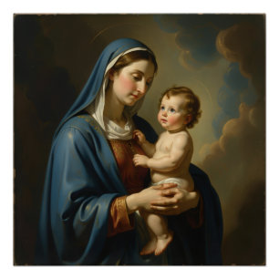 Holy Mother of God – Divine Love & Protection´4 Poster